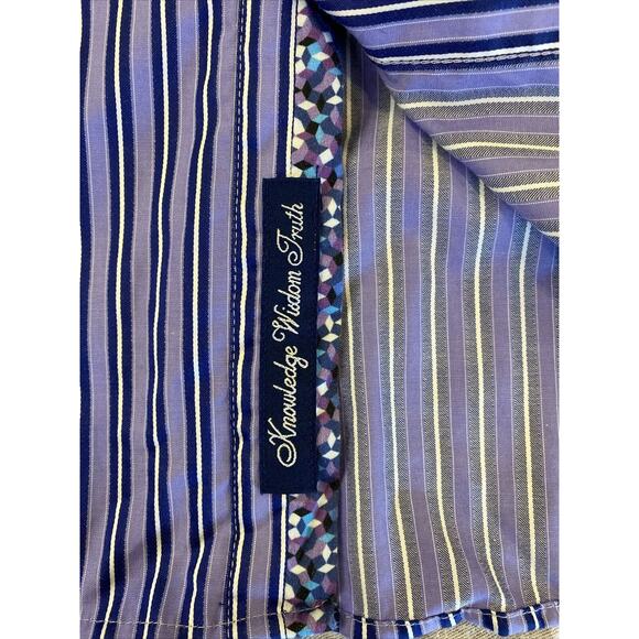 Robert Graham X Shirt Mens XXL Purple Blue Maximalist Statement Art Inspired 2XL - Picture 6 of 12